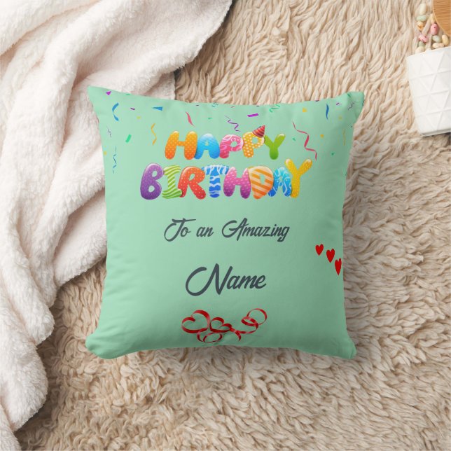 Cadeau Coussin personnalisé pour les célébrations  (Couverture)