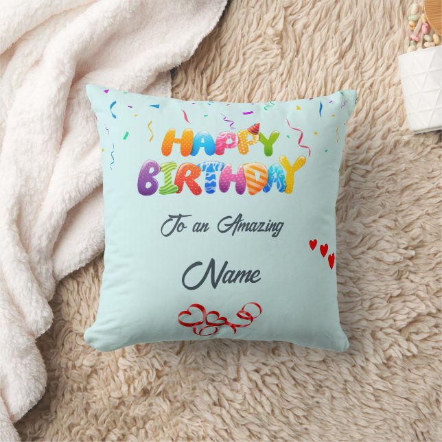 Cadeau Coussin personnalisé pour les célébrations  (Couverture)