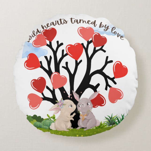 Cadeau coussin Valentine (Devant)