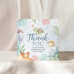 Cadeau Créatures de la mer favorisent les étiquettes