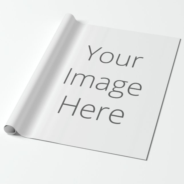 Cadeau Créez votre propre papier d'enveloppement de matte (Déroulé)