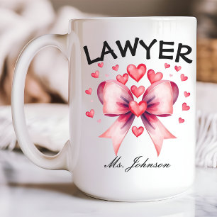 Cadeau d’avocat personnalisé, tasse de l’avocat Va