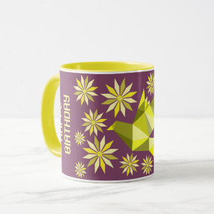 CADEAU D'ANNIVERSAIRE FLEUR SIMPLE OISEAU TASSE PO