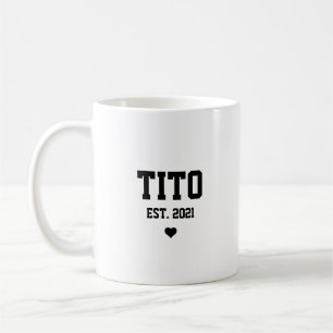 Cadeau d'annonce de grossesse Tante Titi Mug Café