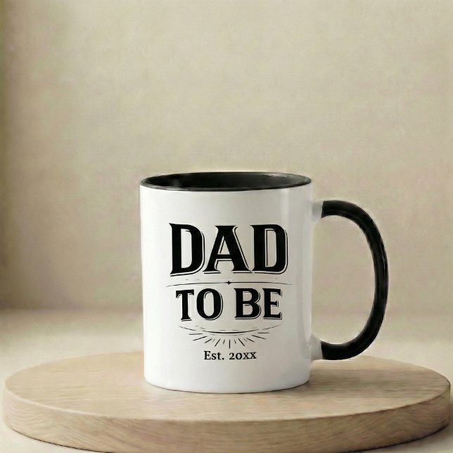 Cadeau d'annonce de grossesse Tasse futur papa (Créateur téléchargé)