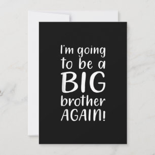 Cadeau d'annonce pour grand frère à nouveau