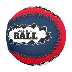 Cadeau de balle de baseball personnalisé avec des