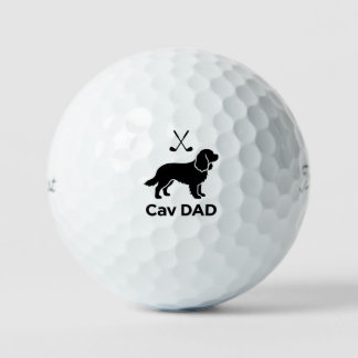 Cadeau de balle de golf Cavalier Dad Titleist Pro