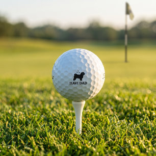 Cadeau de balle de golf Havanese pour papa Titleis