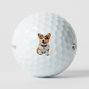 Cadeau de balles de golf pour amateurs de chiens C