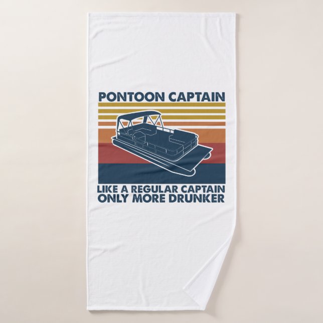 Cadeau de bateau | Drôle idée cadeau de bateau Pon (Serviette de bain)