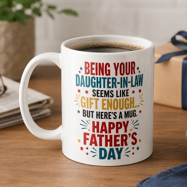 Cadeau de belle-fille Tasse à café drôle pour la f (Créateur téléchargé)