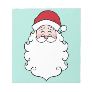 Cadeau de bloc-notes de vacances de Noël de Père N