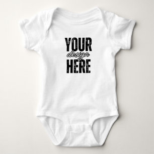 Cadeau de body bébé personnalisé unique - Concevez