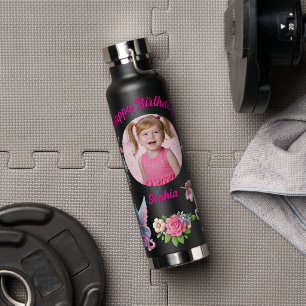 Cadeau de bouteille d'eau personnalisée avec photo
