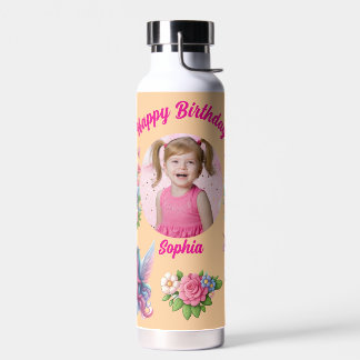 Cadeau de bouteille d'eau personnalisée pour anniv