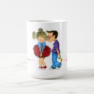 Cadeau de café Mug Romantique Couple Love - Je t'a