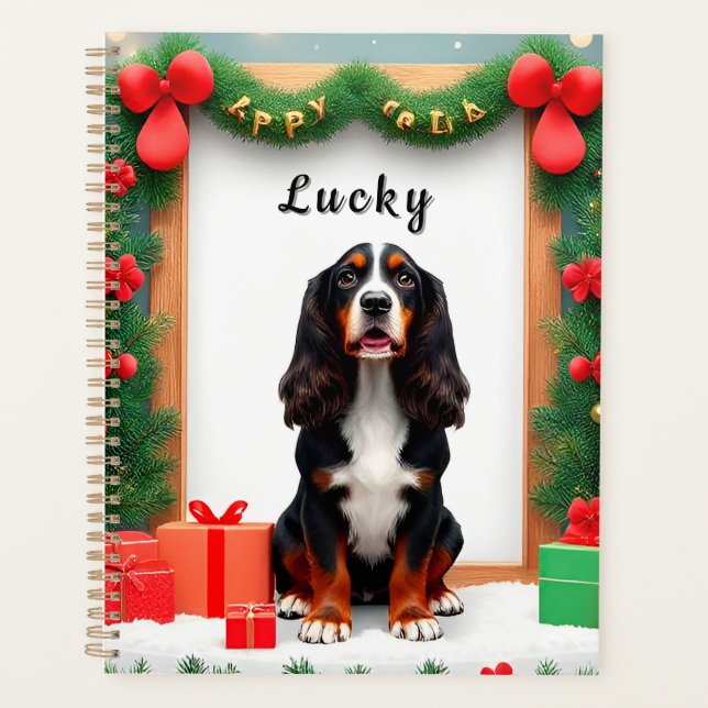 Cadeau de calendrier de Noël festif pour chien ✨ (Devant)
