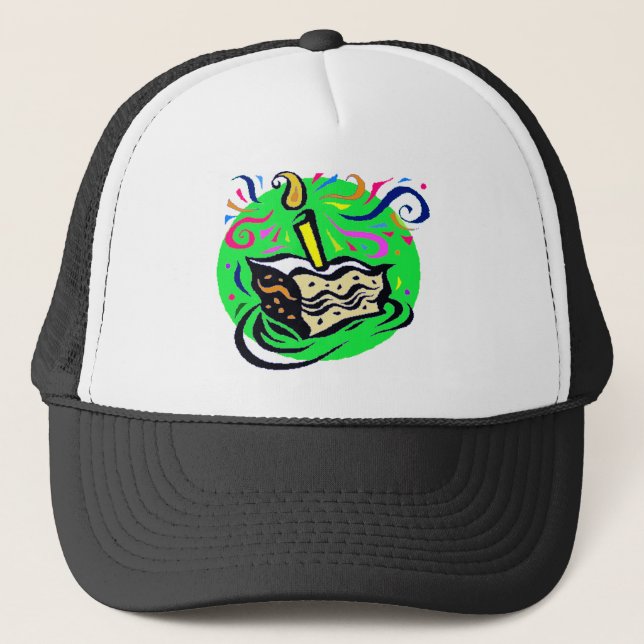 Cadeau de casquette d'anniversaire (Devant)