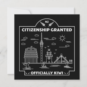 Cadeau de célébration de la citoyenneté néo-zéland