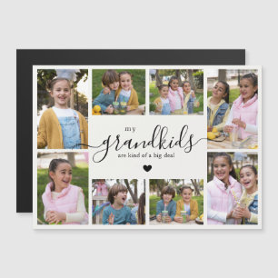 Cadeau de collage de photos de petits-enfants Cart