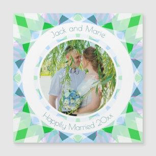 Cadeau de commémoration de 4 ans de mariage Bleu V