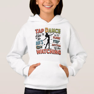 Cadeau de conception rétro de danse tap pour danse
