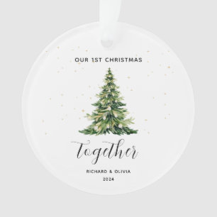 Cadeau de couple pour le 1er Noël ensemble personn