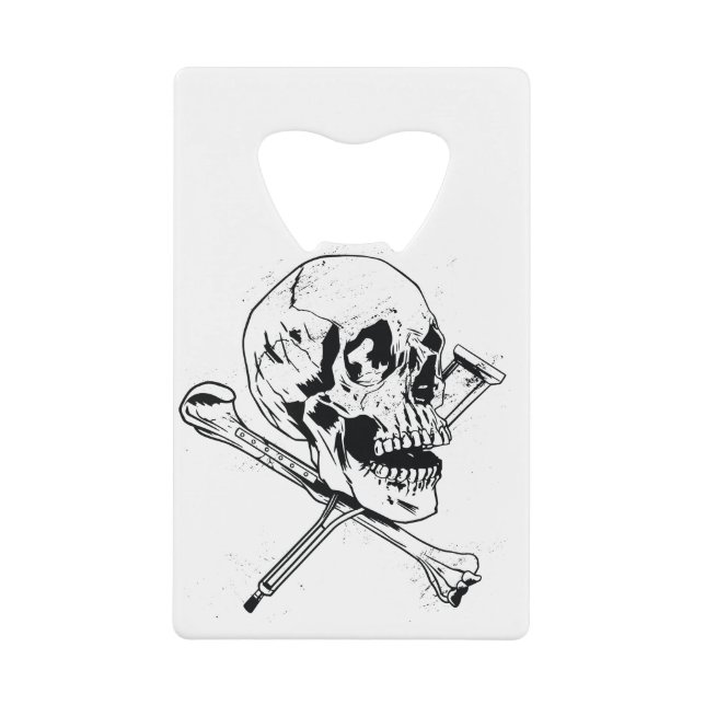 Cadeau de crâne et d'os pour amateur de crânes (Devant)