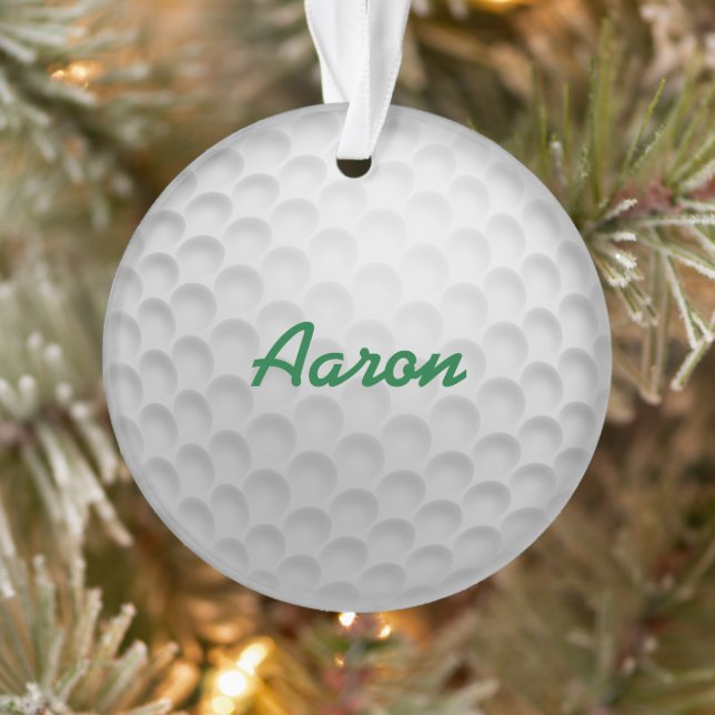 Cadeau de décoration de golf personnalisé (Arbre)
