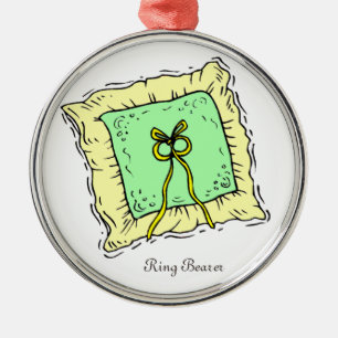 Cadeau de décoration de Noël pour porteur de bague