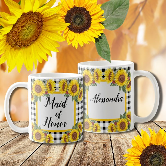 Cadeau de Demoiselle d'Honneur Mug Personnalisé To (Créateur téléchargé)