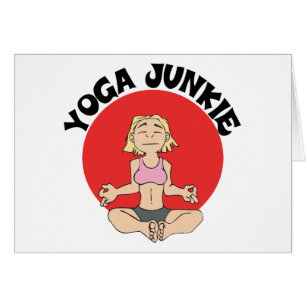 Cadeau de drogué de yoga