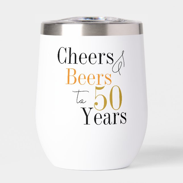Cadeau de fête 50 ans Cheers Beers (Avant)