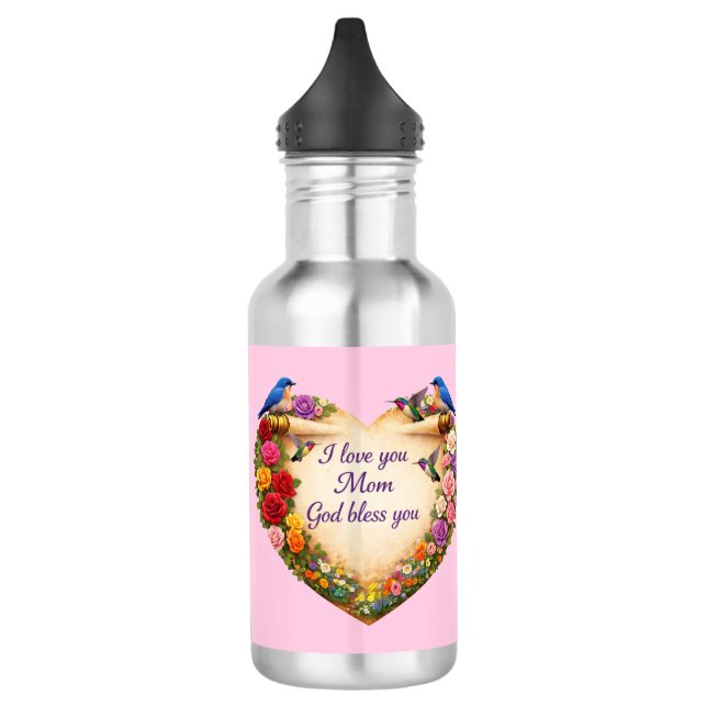 Cadeau de fête des mères chrétien Bouteille d'eau  (Gauche)