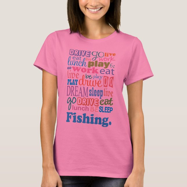 Cadeau de Fisher pour le T-shirt de femme (Devant)