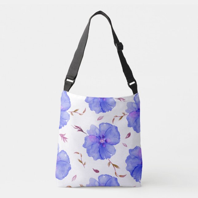 Cadeau de fleurs pour maman | Sac fourre-tout de c (Devant)