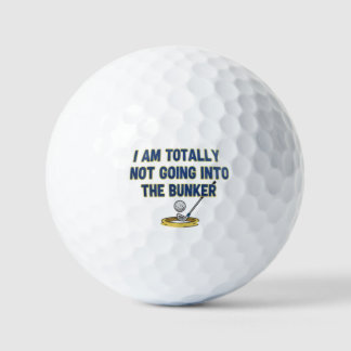 Cadeau de golf amusant Balle de golf de confiance