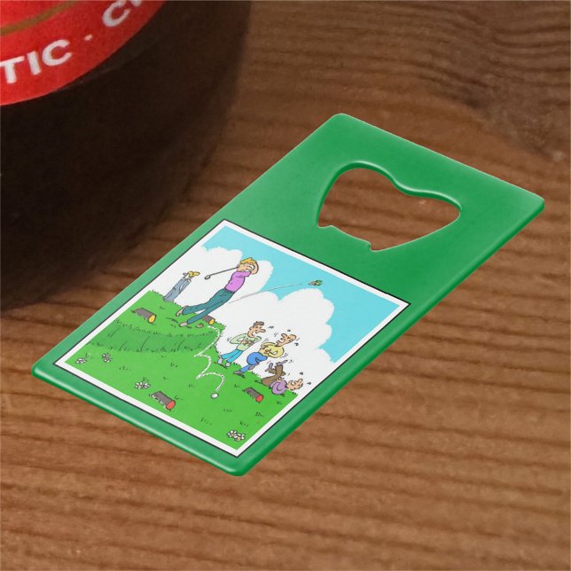 Cadeau de golf - Tee-Off & Putting Cartoons. (Créateur téléchargé)