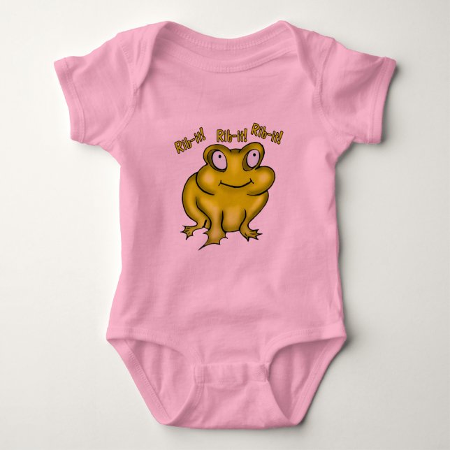 Cadeau de grenouille de T-shirts et d'enfants de (Devant)