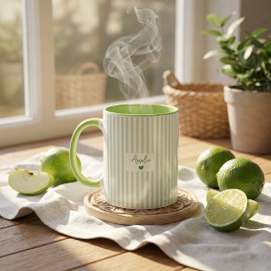 Cadeau de la fête des pères pour papa Mug à rayure