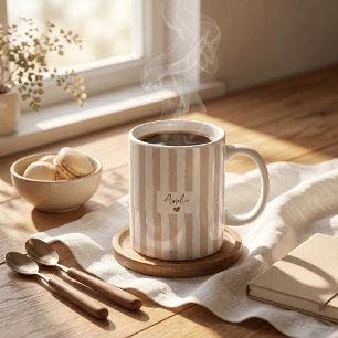 Cadeau de la fête des pères pour papa Tasse rayure