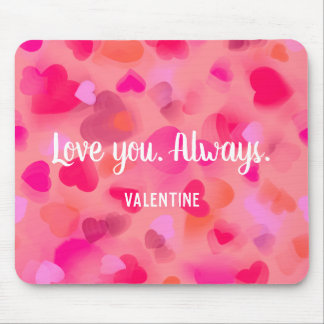 Cadeau de la Saint-Valentin : Tapis de souris cœur