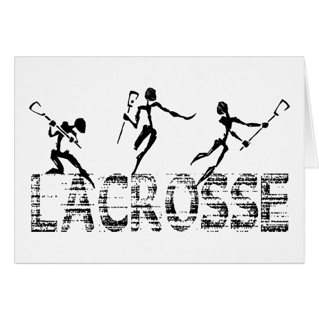 Cadeau de lacrosse (Devant Horizontal)