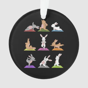 Cadeau de lapin  Le Yoga Bunny Au Yoga Possède De