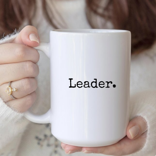 Cadeau de leadership pour mug de chef pour les pat (leader mug gift for boss, leadership gift for work manager, thank you mug for mentor or boss)