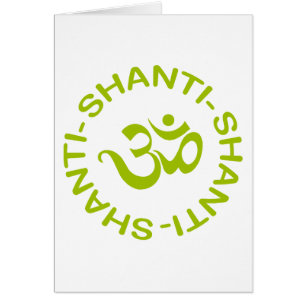 Cadeau de l'OM Shanti Shanti Shanti