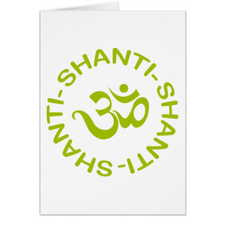 Cadeau de l'OM Shanti Shanti Shanti