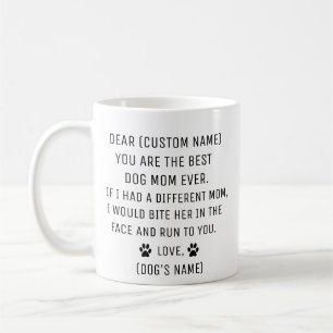 Cadeau de maman de chien, maman chien, tasse de ma