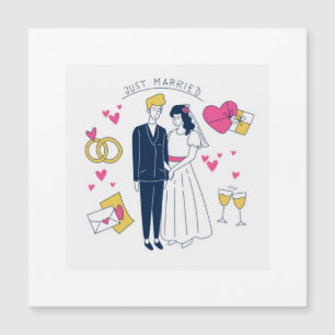 Cadeau de mariage personnalisé "Nouvellement marié